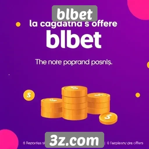 Ofertas promocionais do blbet para novos usuários