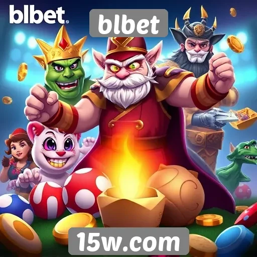 Diversidade de jogos disponíveis no site blbet