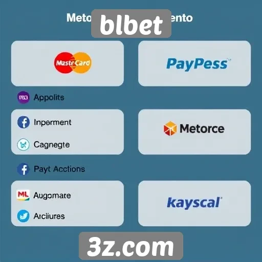 Métodos de pagamento oferecidos pelo blbet