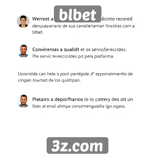 Depoimentos de usuários sobre a experiência no blbet
